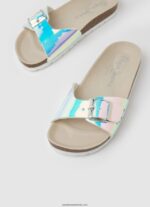 sandale anatomice oban oglinda fată Pepe Jeans iris 6Z0R461345 - imagine 3