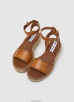 sandale cu pană kate emboed femei Pepe Jeans tutun 6Z0R46677 - imagine 2