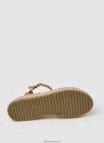 sandale cu pană kate emboed femei Pepe Jeans tutun 6Z0R46677 - imagine 5