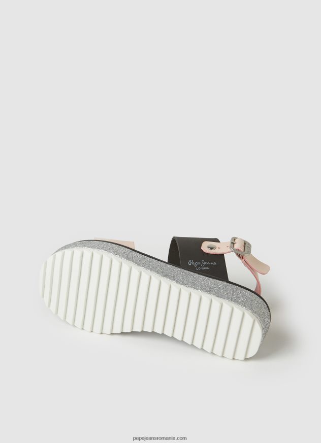 sandale cu platformă alexa rouse fată Pepe Jeans roz mov 6Z0R461338 - imagine 5