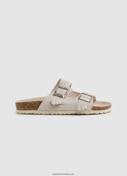 sandale din piele oban etnic femei Pepe Jeans nud 6Z0R46672