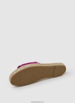 sandale din piele siva berry femei Pepe Jeans prune deschise 6Z0R46680 - imagine 5