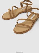 sandale plate hayes folk din piele intoarsa femei Pepe Jeans ascunde 6Z0R46668 - imagine 3