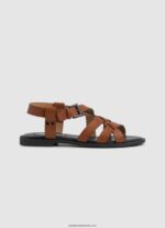 sandale plate hayes rome femei Pepe Jeans coniac 6Z0R46655