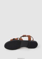 sandale plate hayes rome femei Pepe Jeans coniac 6Z0R46655 - imagine 5