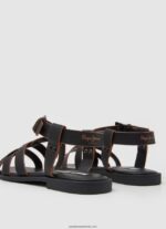 sandale plate hayes rome femei Pepe Jeans negru 6Z0R46657 - imagine 4