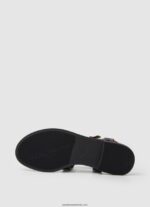sandale plate hayes rome femei Pepe Jeans negru 6Z0R46657 - imagine 5