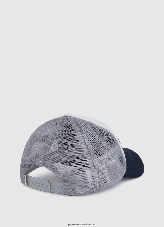 șapcă de baseball cu logo brodat bărbați Pepe Jeans dulwich 6Z0R461300 - imagine 2
