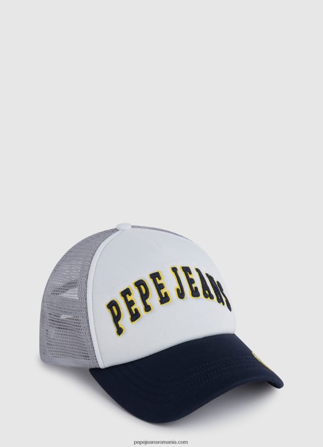 șapcă de baseball cu logo brodat bărbați Pepe Jeans dulwich 6Z0R461300 - imagine 1
