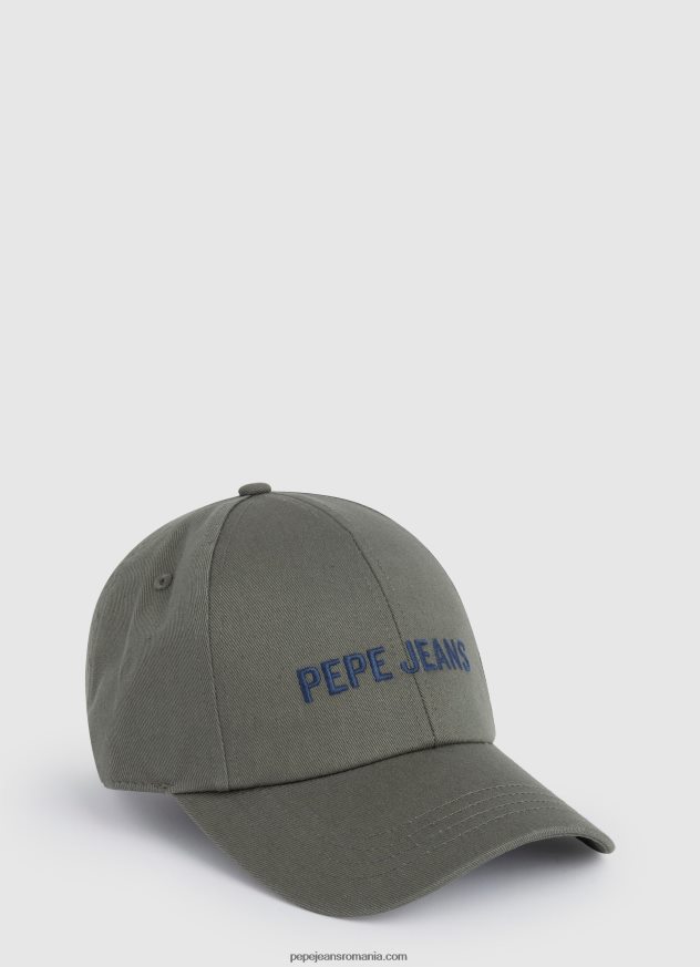 șapcă de bază cu logo brodat băiat Pepe Jeans alb 6Z0R461709 - imagine 3