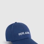 șapcă de bază cu logo brodat băiat Pepe Jeans jarman 6Z0R461707