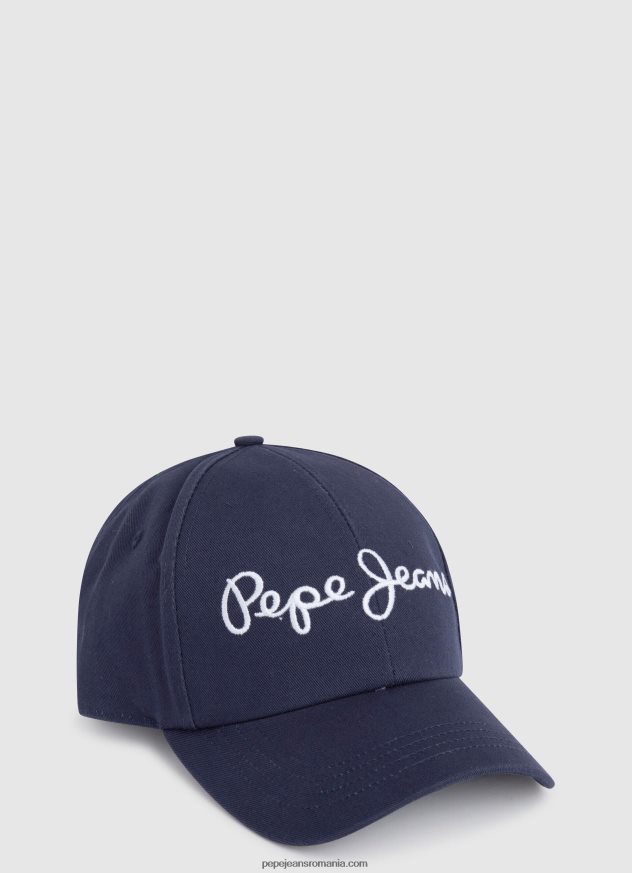 șapcă de bază cu logo brodat femei Pepe Jeans marin 6Z0R46781 - imagine 1