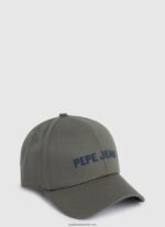 șapcă de bază cu logo brodat femei Pepe Jeans studio roșu 6Z0R46786 - imagine 3