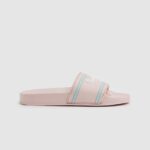 șlapi de plajă cu logo slider fată Pepe Jeans roz deschis 6Z0R461347