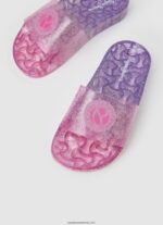 șlapi wave multi plajă fată Pepe Jeans fucsia deschis 6Z0R461348 - imagine 3