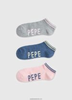 șosete kris pachet de 3 femei Pepe Jeans multi 6Z0R46556 - imagine 5