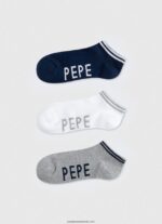șosete sandi pachet de 3 femei Pepe Jeans multi 6Z0R46547