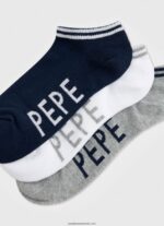 șosete sandi pachet de 3 femei Pepe Jeans multi 6Z0R46547 - imagine 5