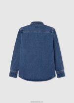 supracămașă din denim ceder regular fit băiat Pepe Jeans denim 6Z0R461667 - imagine 2