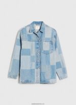 supracămașă din denim cu potrivire normală femei Pepe Jeans denim 6Z0R46352 - imagine 5