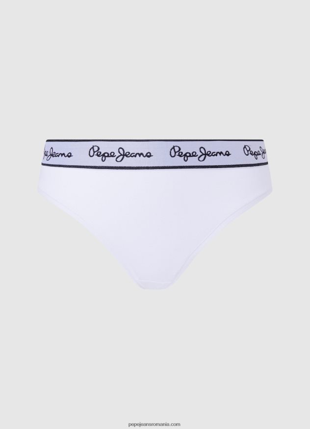 sutien sport din bumbac femei Pepe Jeans marnă cenușie 6Z0R46544 - imagine 5