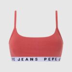 sutien sport solid str brlt femei Pepe Jeans studio roșu 6Z0R46570