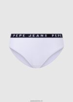 sutien triunghiular din bumbac femei Pepe Jeans negru 6Z0R46538 - imagine 3