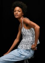 top cu imprimeu floral femei Pepe Jeans multi 6Z0R46334