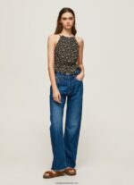 top cu imprimeu floral femei Pepe Jeans multi 6Z0R46366 - imagine 2