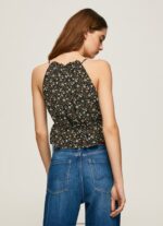 top cu imprimeu floral femei Pepe Jeans multi 6Z0R46366 - imagine 4