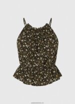 top cu imprimeu floral femei Pepe Jeans multi 6Z0R46366 - imagine 5