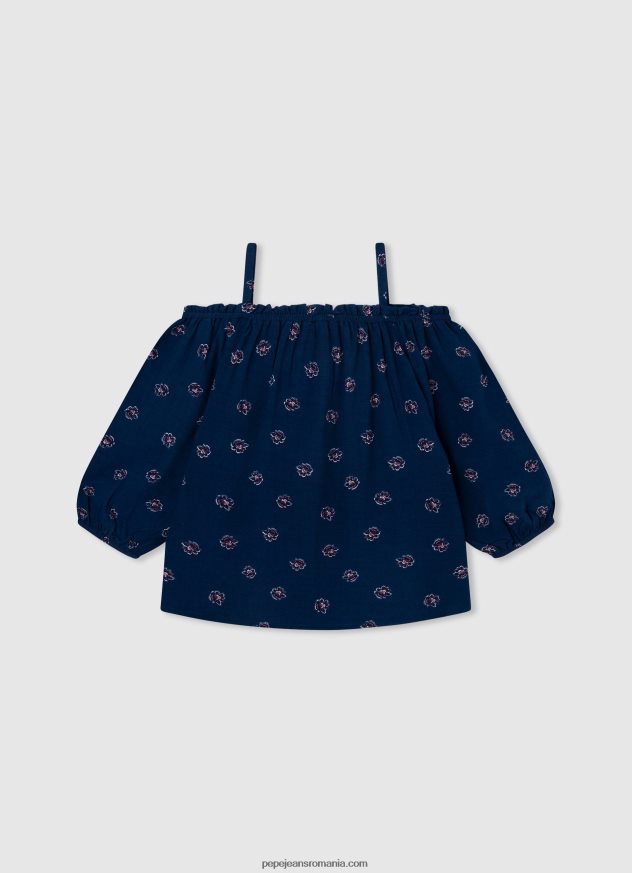 top cu imprimeu floral siara fată Pepe Jeans multi 6Z0R461422 - imagine 2