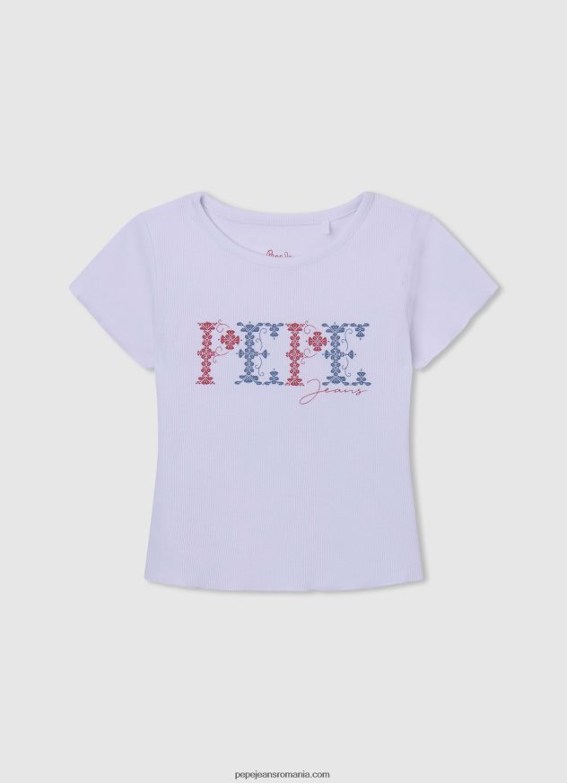 top cu imprimeu floral siara fată Pepe Jeans multi 6Z0R461422 - imagine 4