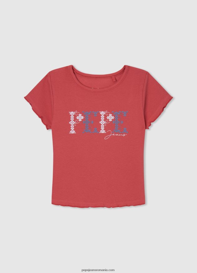 top cu imprimeu floral siara fată Pepe Jeans multi 6Z0R461422 - imagine 5