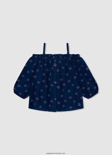 top cu imprimeu floral siara fată Pepe Jeans multi 6Z0R461422