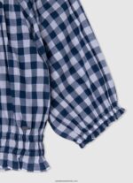 top cu imprimeu în carouri fată Pepe Jeans multi 6Z0R461419 - imagine 3