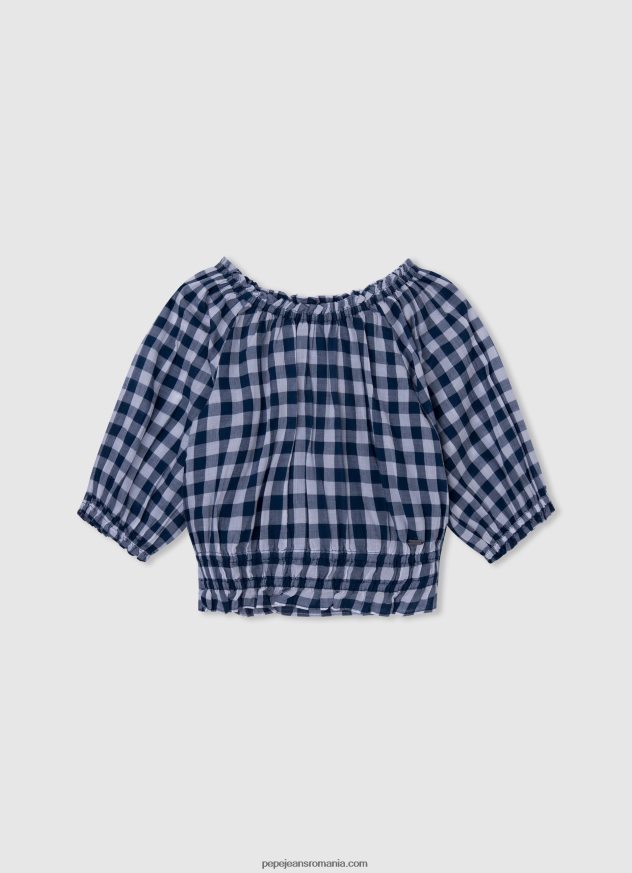 top_cu_imprimeu_in_carouri_fata_pepe_jeans_multi_6z0r461419.jpg top cu imprimeu în carouri fată Pepe Jeans multi 6Z0R461419 - imagine 1