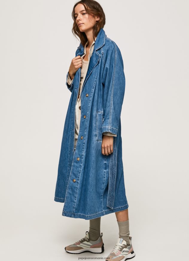 trenci_supradimensionat_din_denim_femei_pepe_jeans_denim_6z0r46108.jpg trenci supradimensionat din denim femei Pepe Jeans denim 6Z0R46108 - imagine 1