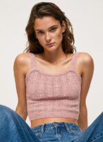 tricot curele de sus femei Pepe Jeans roz tulbure 6Z0R46247
