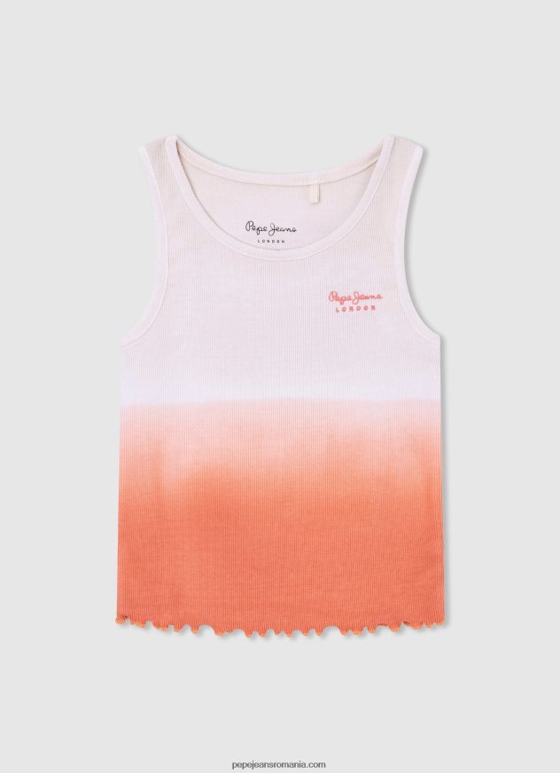 tricou boxy cu imprimeu cu logo fată Pepe Jeans strălucire 6Z0R461479 - imagine 5