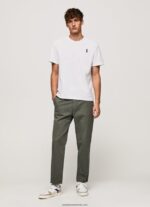 tricou cabină telefonică bărbați Pepe Jeans alb 6Z0R46984 - imagine 2
