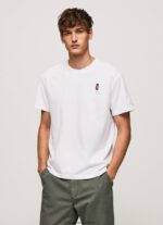tricou cabină telefonică bărbați Pepe Jeans alb 6Z0R46984