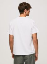 tricou cabină telefonică bărbați Pepe Jeans alb 6Z0R46984 - imagine 4
