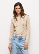 tricou cu gât Perkins femei Pepe Jeans piele de bivol 6Z0R46245 - imagine 3