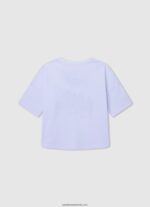 tricou cu ilustrații fată Pepe Jeans alb 6Z0R461439 - imagine 2