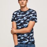 tricou cu imprimeu camuflaj bărbați Pepe Jeans ozzy 6Z0R46922