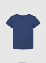 tricou cu imprimeu cu logo băiat Pepe Jeans jarman 6Z0R461641 - imagine 2