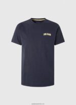 tricou cu imprimeu cu logo bărbați Pepe Jeans dulwich 6Z0R46973 - imagine 5