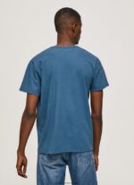 tricou cu imprimeu cu logo bărbați Pepe Jeans jarman 6Z0R46951 - imagine 4