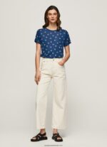 tricou cu imprimeu floral femei Pepe Jeans multi 6Z0R46444 - imagine 2